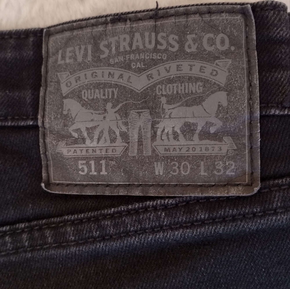Men's Levi's 30x32 black commuter jeans